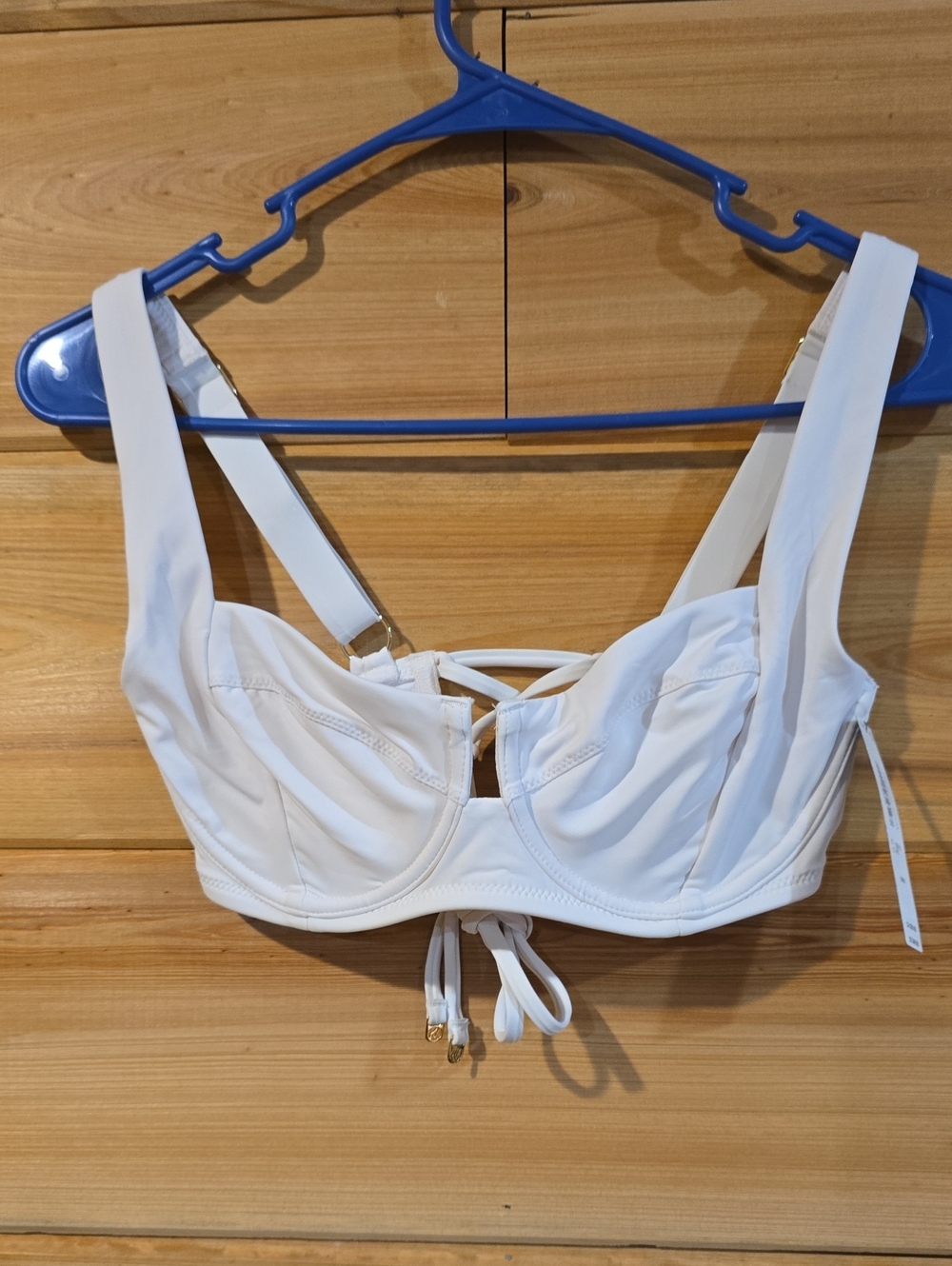 Victoria's Secret Swim Essential Full-Coverage Bikini Top NWT Sz 34DD - Picture 3 of 6